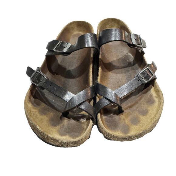 Birkenstock Mayari sandals Size 38/7.5 Black - Picture 1 of 7